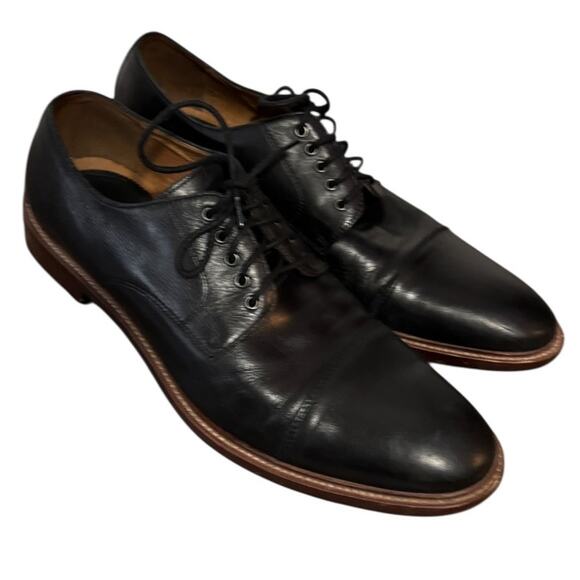 BLAKE MCCAY Black Leather Men\'s Oxford Dress Shoes SZ 10.5 main image 4